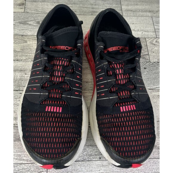 Under Armour Speedform Europa 1285482-002 Running Shoes Women's 6.5 Black/Pink - Picture 5 of 9